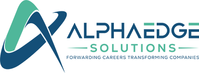 Alphaedge Solutions_Left Icon with Tagline_Color